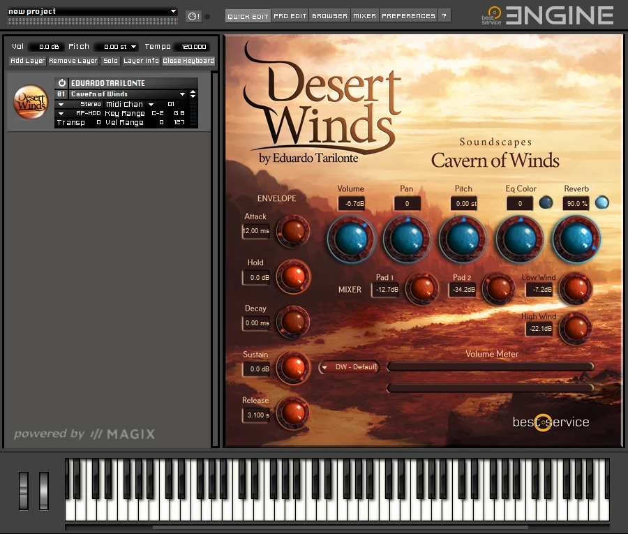 Desert Winds Soundscapes